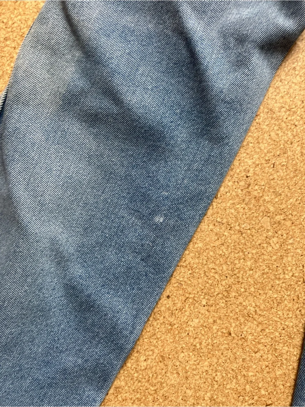 Trashed Worn Wrangler Jeans Holes (34x31)